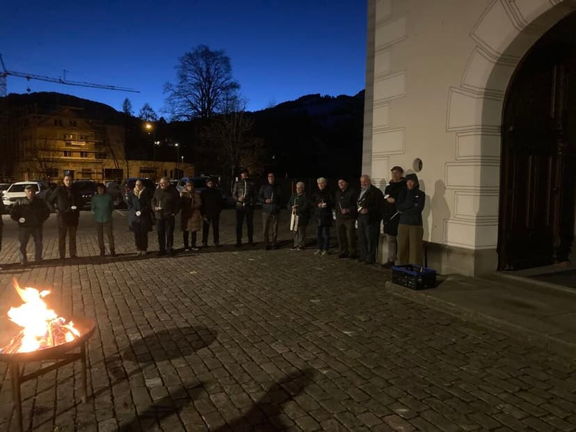 Ostermorgen in Neu St. Johann