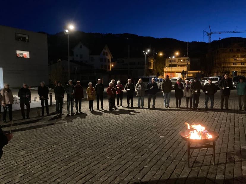 Ostermorgen in Neu St. Johann